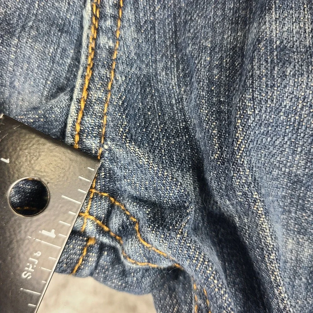 Levi's 505 Jeans Mens 40x30 Blue Regular Fit‎ Straight Leg Dark Wash Denim *